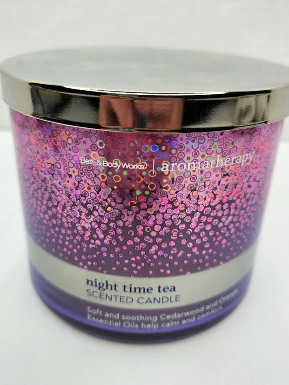 Bath & Body Works 3-Wick Candle - Night Time Tea